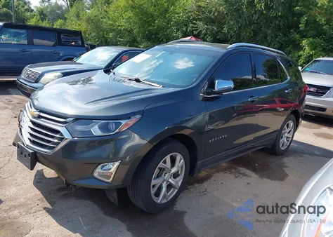 2018 Chevrolet Equinox Premier z USA, uszkodzony, nr VIN 3GNAXMEV6JS591190